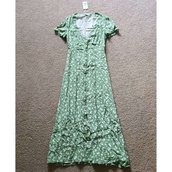 BNWT Kookai Becky Short Sleeve Midi Dress Size 36 / AU 8 - Picture 4 of 12